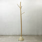 イデー IDEE ウッデンコートツリー Wooden Coat Tree コートスタンド コートハンガー タマリン材×マクタン石 H183cm 定価￥33,000- ●