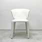 カッシーナ Cassina オラ 367 HOLA アームチェア 本革 フルレザー ホワイト ハンス・ウェッツスタイン 定価￥374,000- B ●