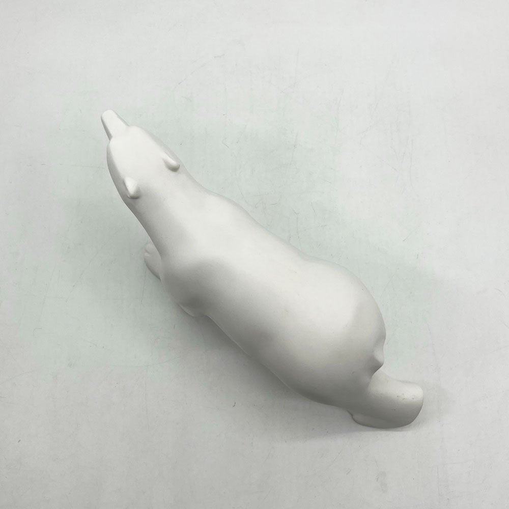 フランソワポンポン François Pompon フィギュア シロクマ Ours blanc フランス オブジェ 彫刻 セラミック ●