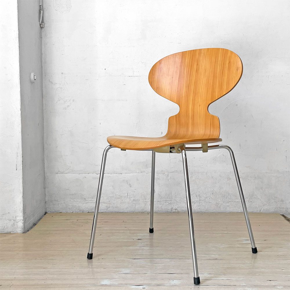 フリッツハンセン Fritz Hansen 3101 アリンコチェア アントチェア 4本脚 ナチュラルビーチ ラッカー仕上げ アルネ・ヤコブセン A ★
