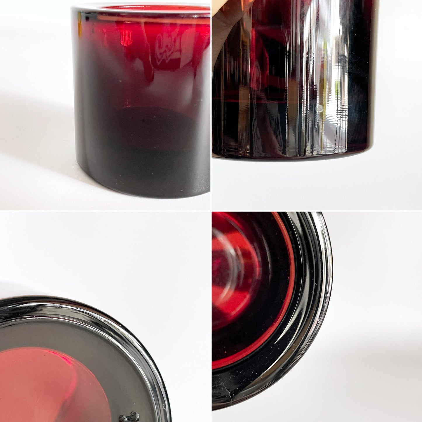 イッタラ iittala マリメッコ marimekko キビ kivi キャンドルホルダー ブラウン 60mm ヘイッキ・オルヴォラ フィンランド 北欧雑貨 ■