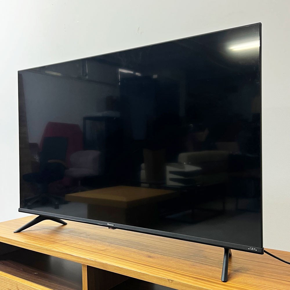 ハイセンス Hisense 43V型 4Kチューナー内蔵 液晶テレビ 43E6G ネット動画対応ADSパネル B08ZH7S1VJ 2021年モデル 動作確認済み ●