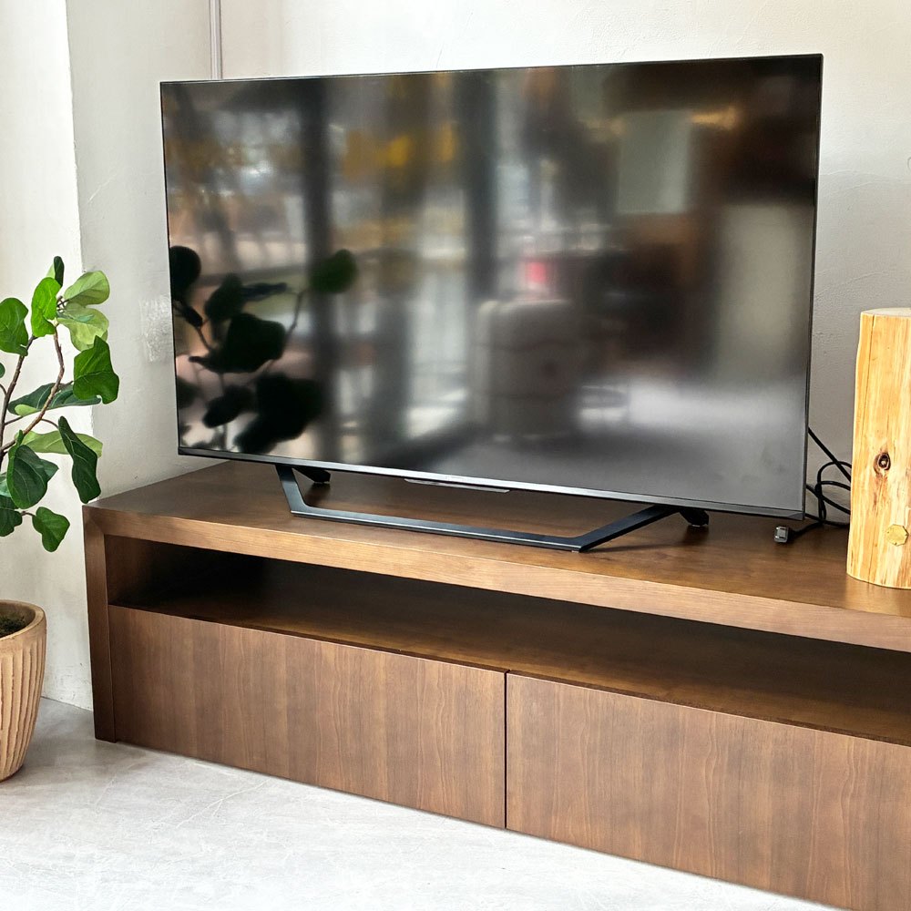 イデー IDEE マーゴ MARGOT ローボード LOW BOARD ウォールナット材 AVボード シアターボード テレビキャビネット シンプルモダン 定価￥199,900-  ★