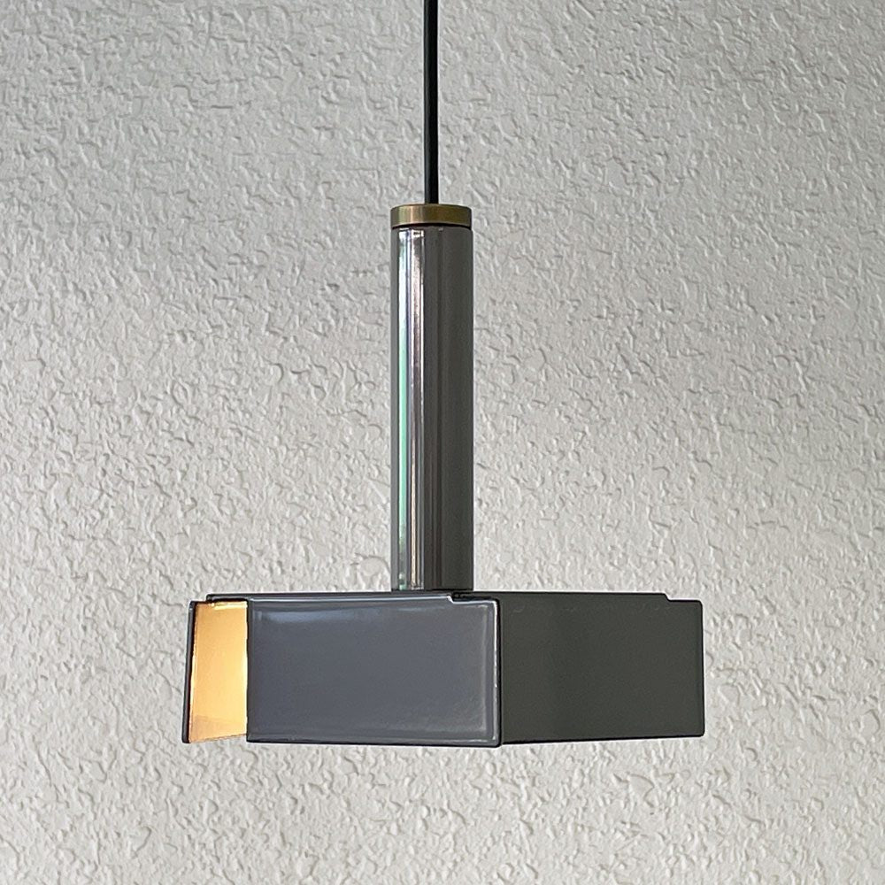 ニューライトポタリー NEW LIGHT POTTERY ドアドア ショート door_door / short グレー ペンダントライト 定価79,200円 ◇