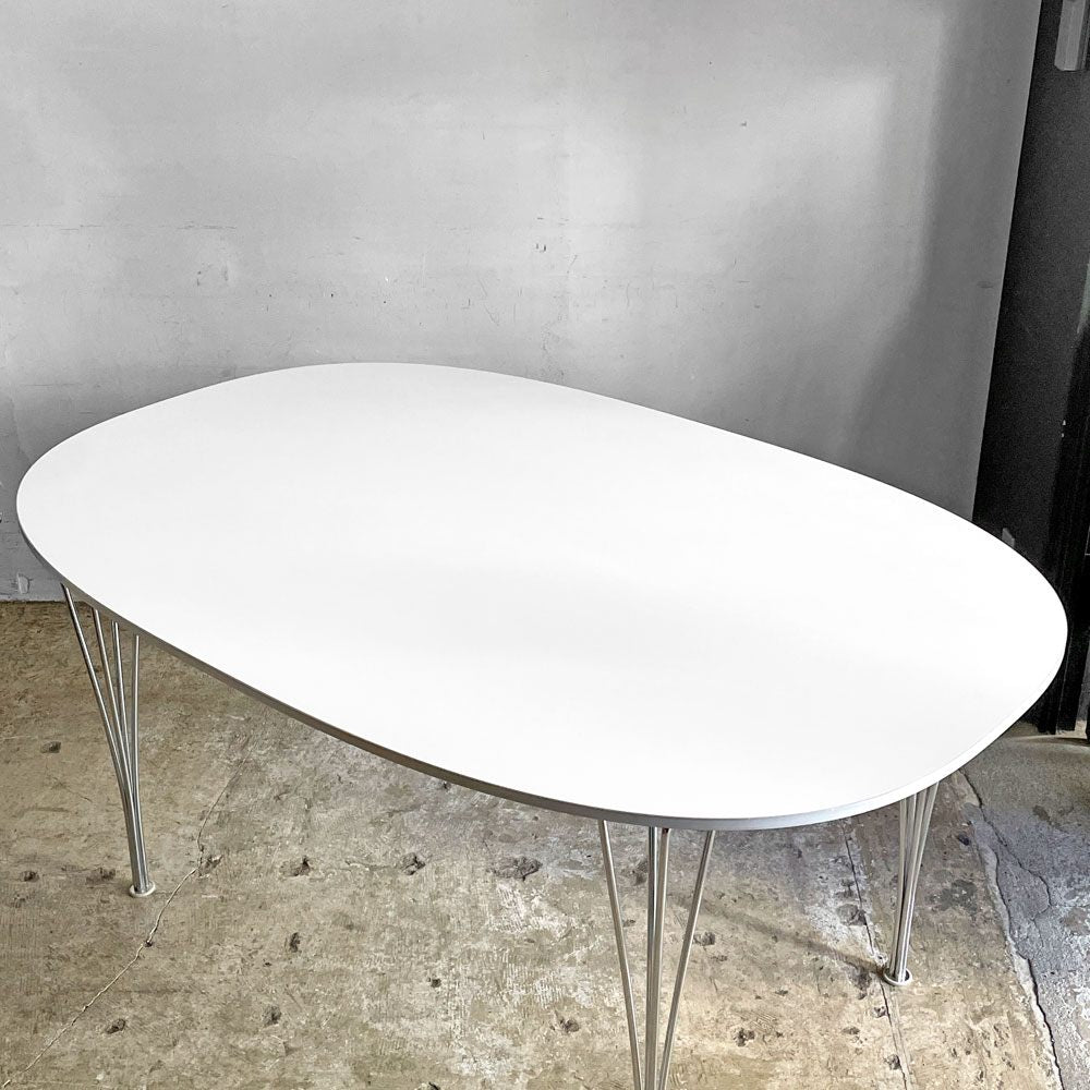 フリッツハンセン Fritz Hansen スーパー楕円 Bテーブル ダイニングテーブル W150 ピート・ヘイン アルネ・ヤコブセン ■
