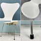 フリッツハンセン Fritz Hansen 3107 セブンチェア ラッカー ホワイト スタッキング アルネ・ヤコブセン デンマーク 北欧家具 ◎