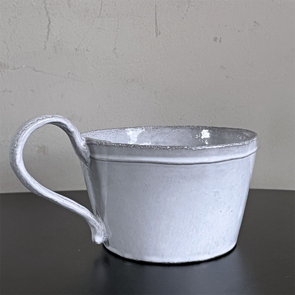 アスティエ・ド・ヴィラット Astier de Villatte シンプル Simple ショコラカップ フランス W15cm A ■