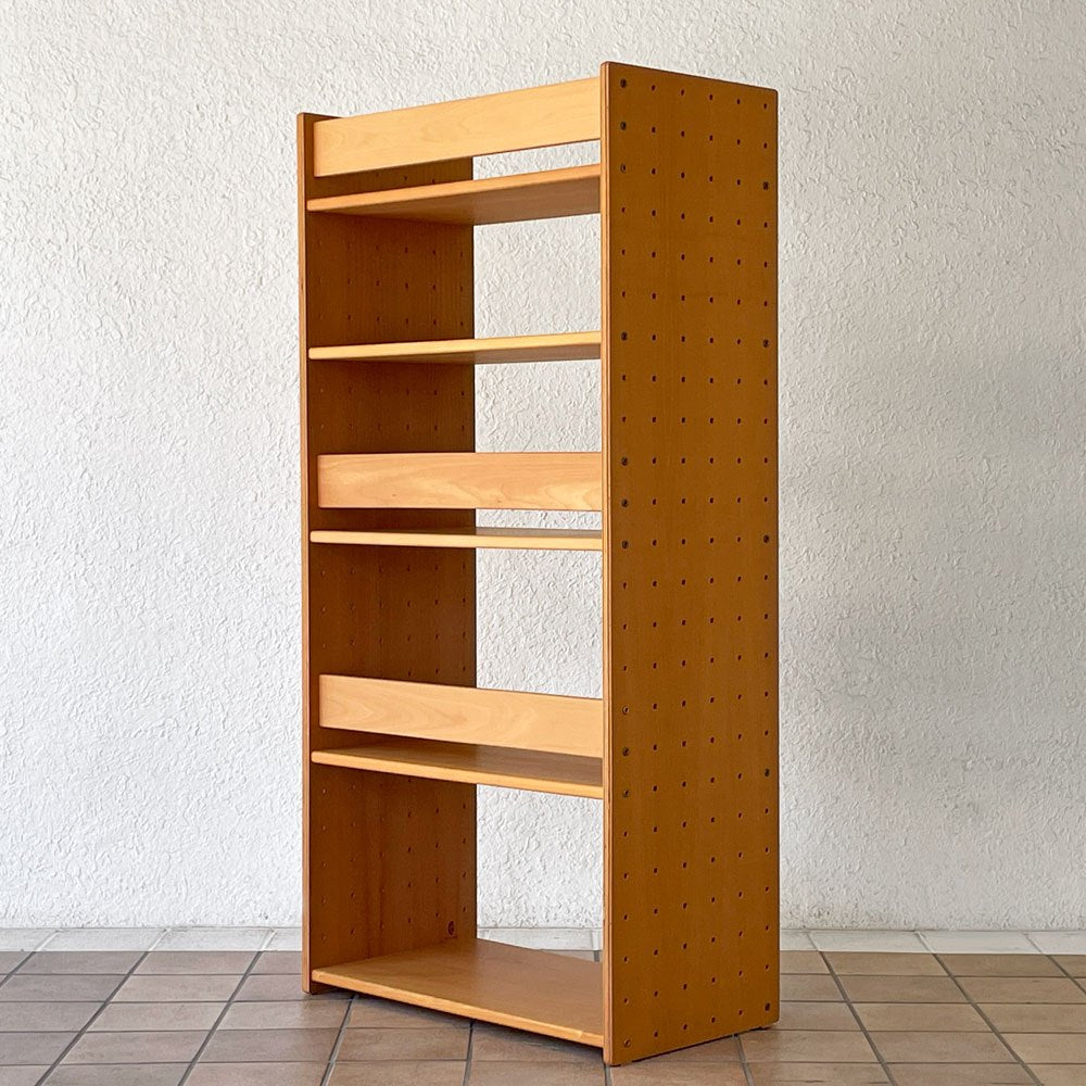 フォルミオ Formio トールシェルフ オープンシェルフ SHELF 1440 KF-11 本棚 ブックスタンド付き GKデザイン ブナ材 北欧 デンマーク 廃番 ◇