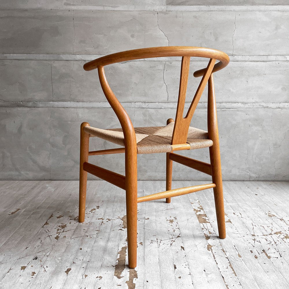 カールハンセン＆サン Carl Hansen & Son CH24 Yチェア オイルフィニッシュ オーク材 ハンス・J・ウェグナー デンマーク ペーパーコード張替済 日本仕様サイズ ♪
