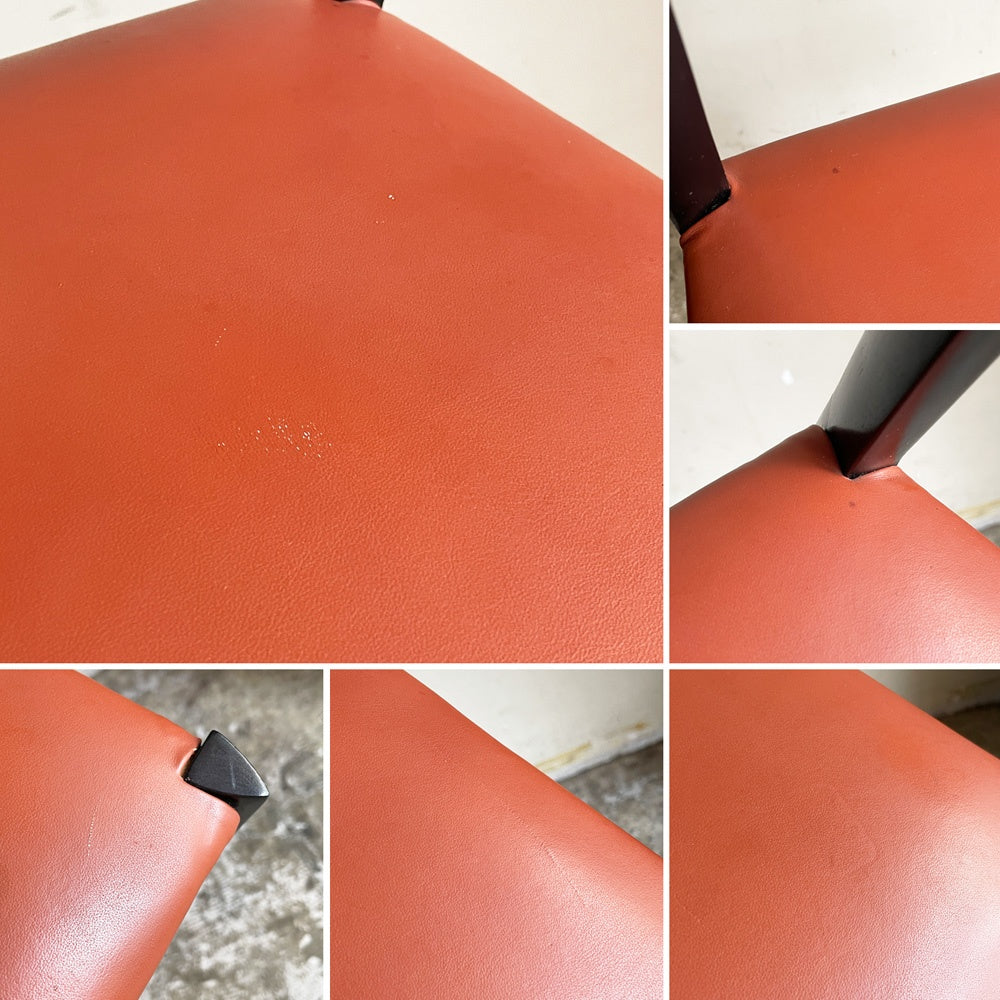 カッシーナ Cassina 699 スーパーレジェーラ SUPERLEGGERA チェア ダイニングチェア ブラックカラー アッシュ材 レザーシート ジオ・ポンティ ■