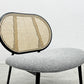ザイファー Zuiver スパイク SPIKE ラウンジチェア LOUNGE CHAIR  ラタン×ファブリック オランダ 〓