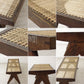 ピエールジャンヌレ Pierre Jeanneret ケーンベンチ Caned Bench チーク無垢材 チャンディーガル レター有り M.L.A.(H)-50(Ⅳ) 1960‘s ビンテージ ●