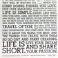 ホルスティー HOLSTEE マニフェスト ポスター Manifesto Poster スクリーンサイズ 45.5×61cm 額装品 現状品 ●