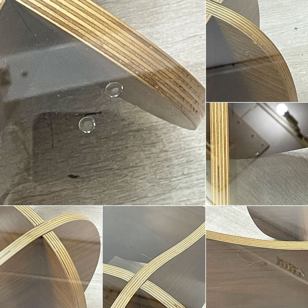 イーアンドワイ E&Y マトリックス テーブル MATRIX TABLE ダークブラウン Lサイズ プライウッド アンドリュー・タイ ●