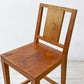 チーク 無垢材 teak wood ハイチェア カウンターチェア OLD JAVA アジアン スタイル B ●