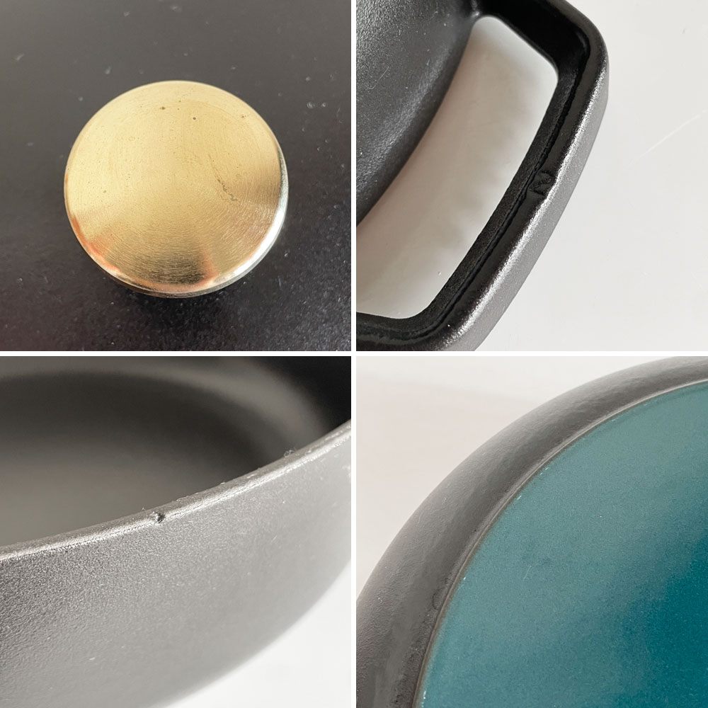 ストウブ STAUB ブレイザー ソテーパン 両手鍋 ホーロー鍋 ブラック 24cm 鋳物 鋳鉄 オーブン IH対応 フランス ■