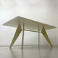 ヴィトラ vitra EMターブル EM Table ダイニングテーブル アイボリー × ブランコロンブ W180cm ジャン・プルーヴェ ラミネート天板 モダン 参考価格\484,000- ●