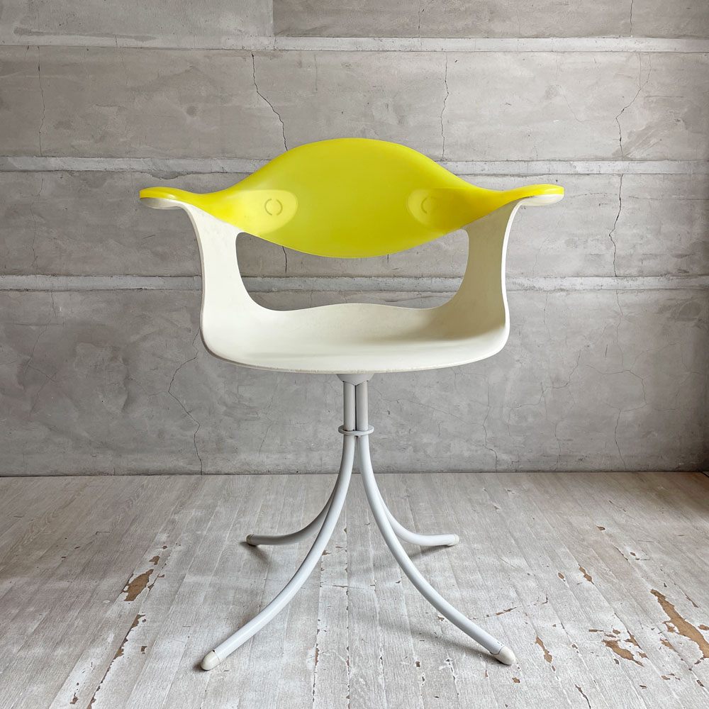 ドリアデ driade ブルーベルチェア BLUEBELLE chair アームチェア イエロー ロス・ラヴグローヴ 廃番 ♪