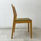 カンディハウス CONDE HOUSE ハナコ HANACO ダイニングチェア 三井緑 シルトーリ WT ブラウン系 ナラ材 定価￥90,200～ B ●
