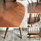 アーコール Ercol ゴールドスミス ダイニングチェア アームチェア コロニアル ハイバック エルム材 ダークブラウン UKビンテージ 英国 ■