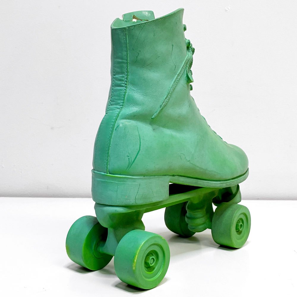 エリアウェア Areaware ブックエンド Green Roller Skate Bookend オブジェ ハリー・アレン Harry Allen アメリカ 現状品 ●