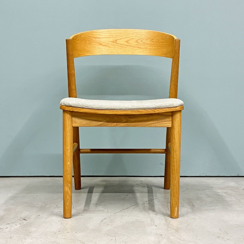 ウニコ unico ソルク SOLK ダイニングチェア オーク材 カバーリング ナチュラル 北欧スタイル 定価￥25,300- A ◎