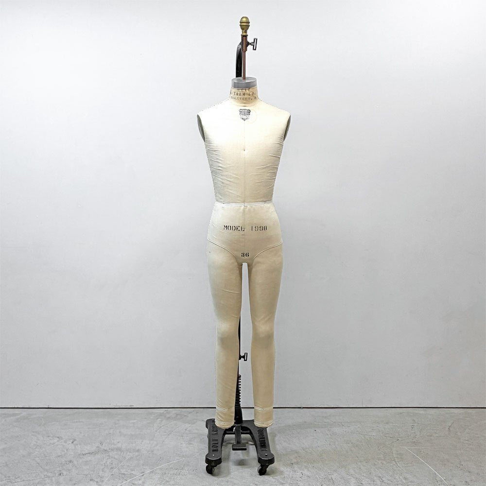 ウルフフォーム WOLFFORM ハンギング トルソー フルボディ ドレスフォーム Dress Form メンズ Male 36号 フルレングス アメリカ ●