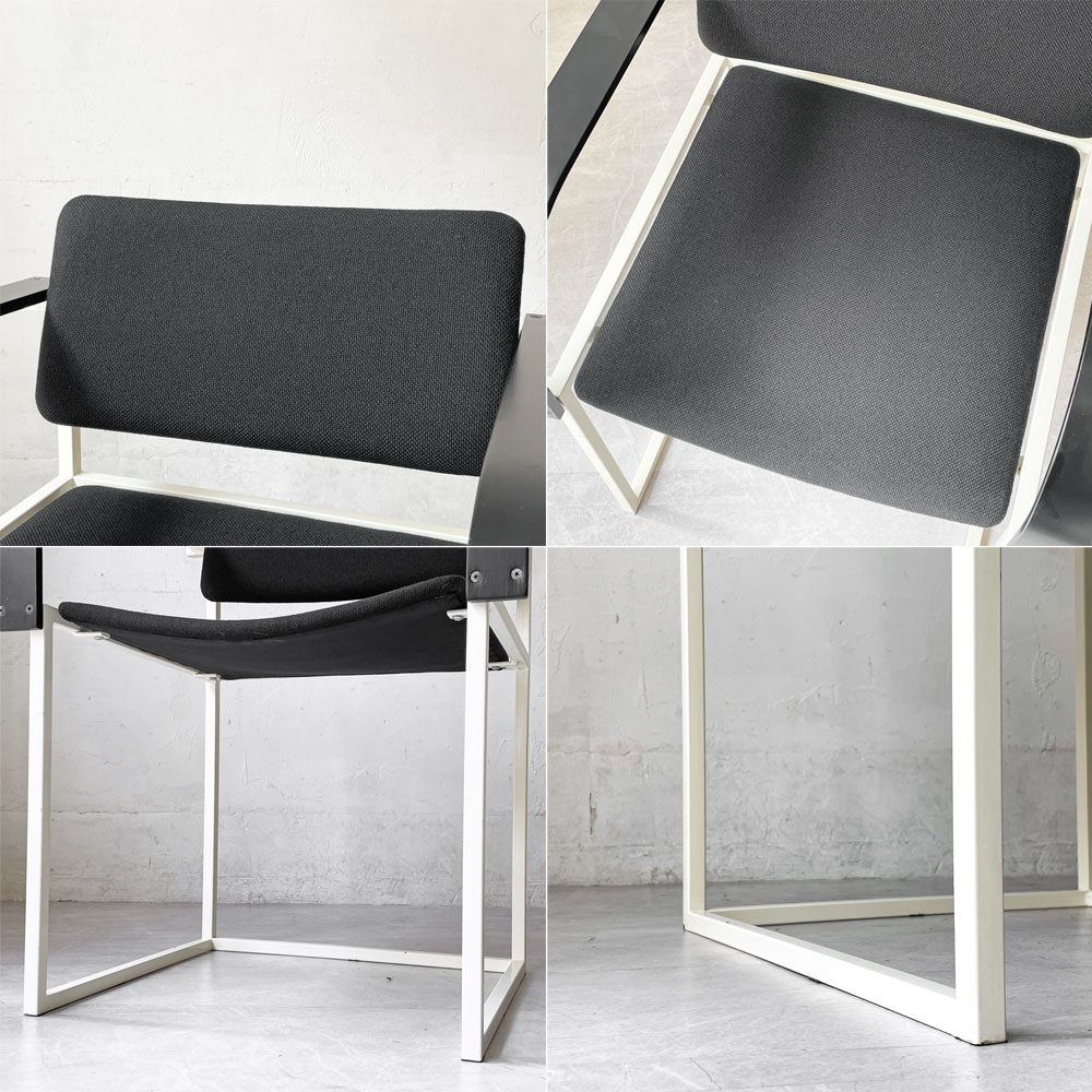 パストー Pastoe FM80 Chair アームチェア Pierre Mazairac & Karel Boonzaadjer オランダビンテージ ポストモダン 張替済み ★