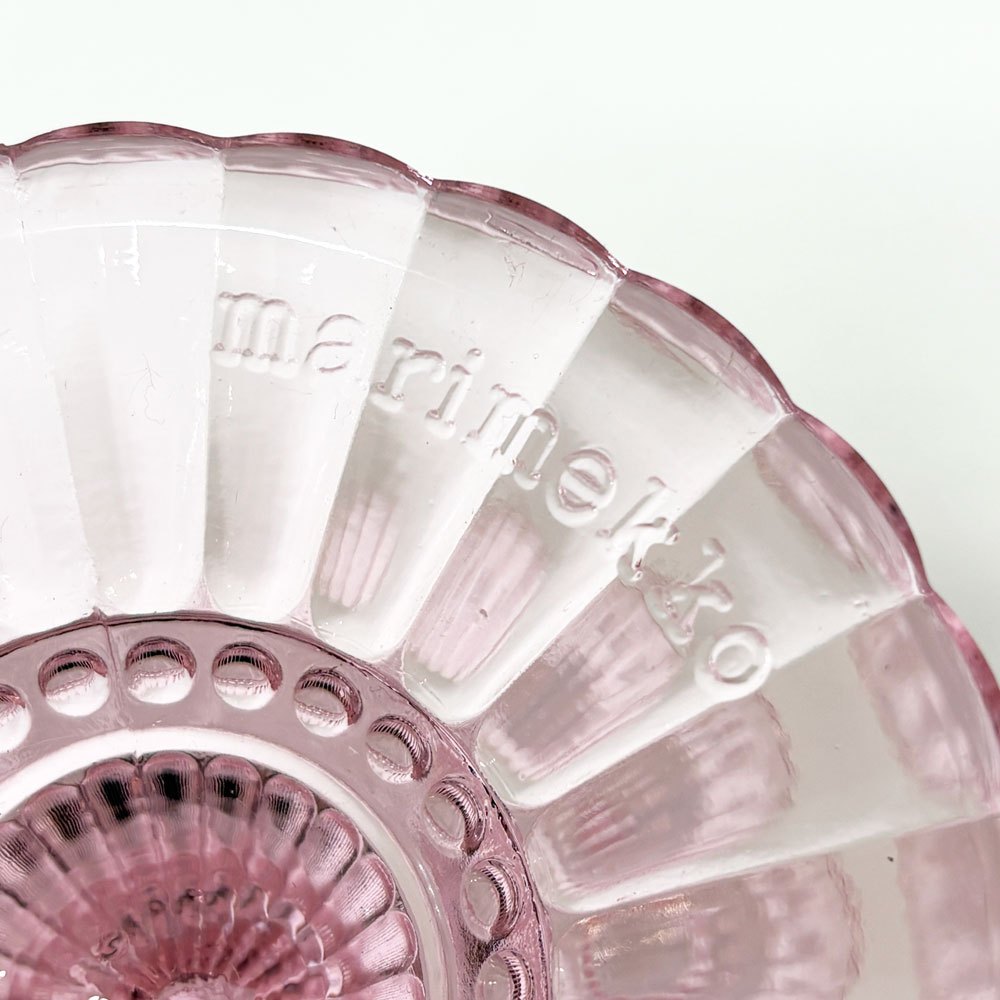 イッタラ iittala マリメッコ marimekko マリスコーリ Mariskooli マリボウル ペールピンク Lサイズ H15cm 北欧食器 ●