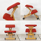 ストッケ STOKKE ヴァリエ VARIER マルチバランス MULTI バランスチェア 学習椅子 ファブリック レッド 北欧 ノルウェー ★