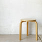 アルテック artek スツール60 Stool60 バーチ材 3本脚 アルヴァ・アアルト ナチュラルラッカー 80周年記念モデル 北欧家具 ★
