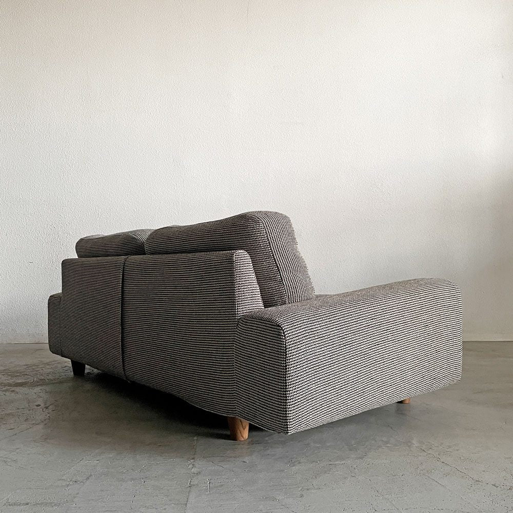 モモナチュラル MOMO Natural フロー FLOW SOFA 2.5P 2.5人掛けソファ オーク材 ファブリック カバーリング 定価￥147,000-以上 〓