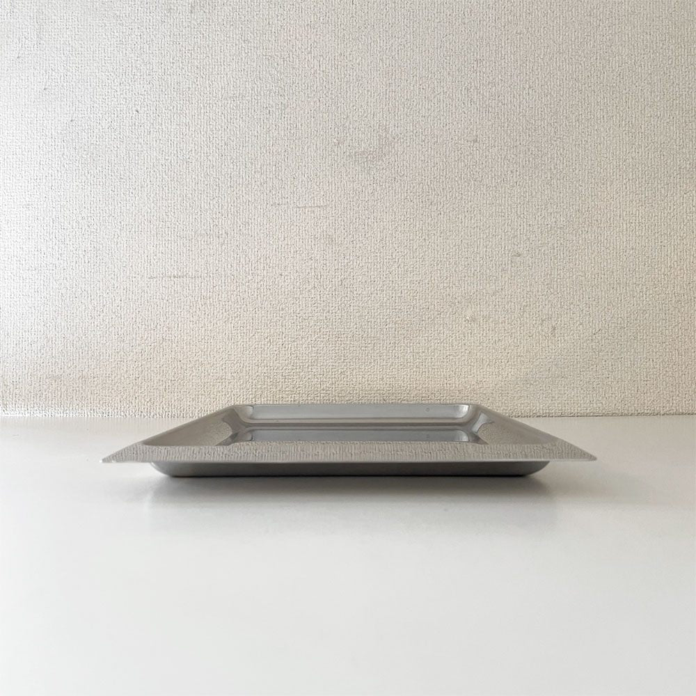 アレッシィ ALESSI プログラマ Programma 8 ステンレストレイ 37.5×22.5cm フランコ・サルジャーニ & エイヤ・ヘランダー イタリア 廃番 A ◎