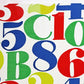 ハーマンミラー Herman Miller アレキサンダー・ジラード Alexander Girard ナンバーズ Numbers テキスタイル ビンテージ ファブリックパネル 100 x 100cm ジラルド ●
