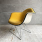 ハーマンミラー Herman Miller アームシェルチェア モダンファニチャーセールス FRP アプホルスター キャッツクレイドル イームズ ビンテージ ファブリック張り替え済み ♪