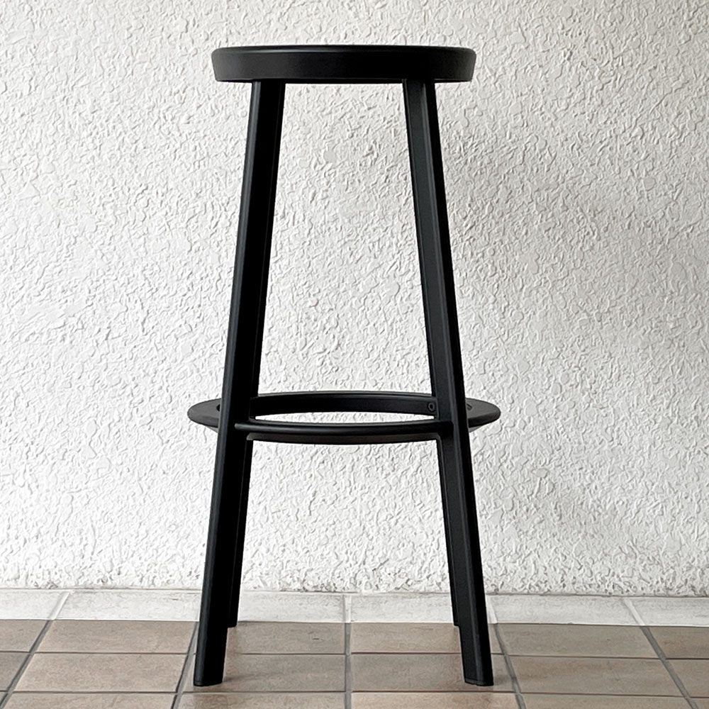 マジス MAGIS デジャヴ DEJA-VU STOOL カウンタースツール ブラック H76cm 屋外使用可 深澤直人 定価85,800円 ◇