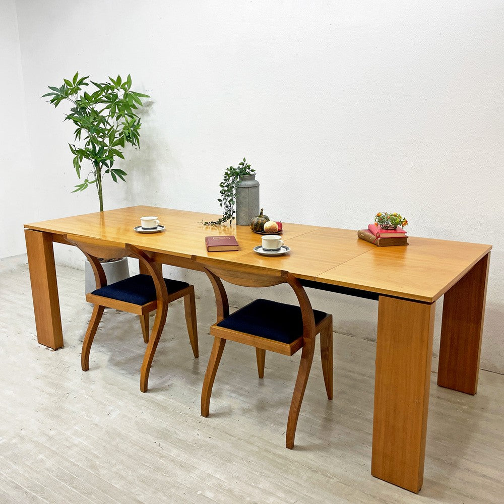 ポラダ porada ケビン KEVIN エクステンション ダイニングテーブル ウォールナット材 W150～236cm アクタス取扱 イタリア モダン ●