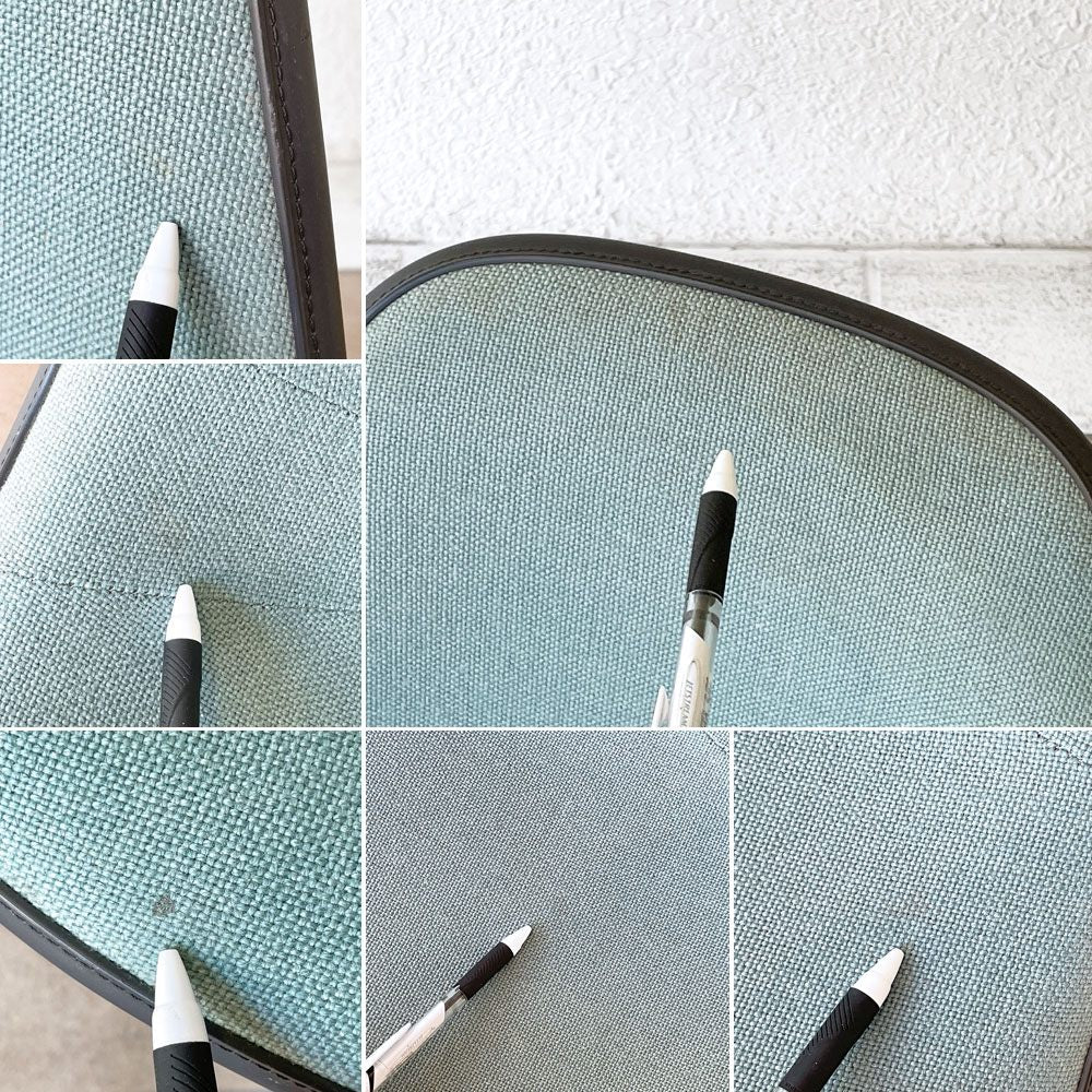 ハーマンミラー Herman Miller サイドシェルチェア セカンド 2nd FRP アプホルスター ファブリック スタッキングベース イームズ ビンテージ ◇