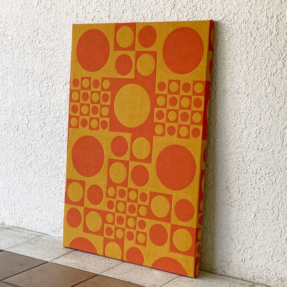 マハラム maharam ジオメトリ Geometri ファブリックパネル 73x50.5cm ヴェルナー・パントン Verner Panton ◇