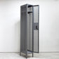 ULINE社 Ventilated Single Tier Lockers スチール製メッシュ ロッカー ティアロッカー 1人用 US ガレージ インダストリアルデザイン D ●