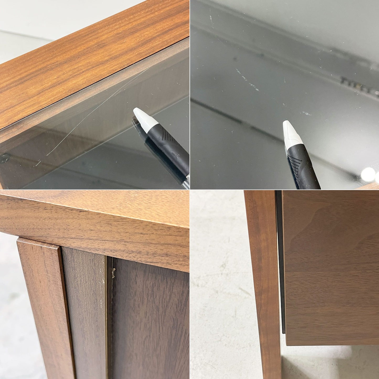 ニッポネア NIPPONAIRE コーニス KONISU コレクションチェスト ロータイプ W100cm ウォールナットカラー 真鍮ハンドル 関家具 定価￥140,800- ●