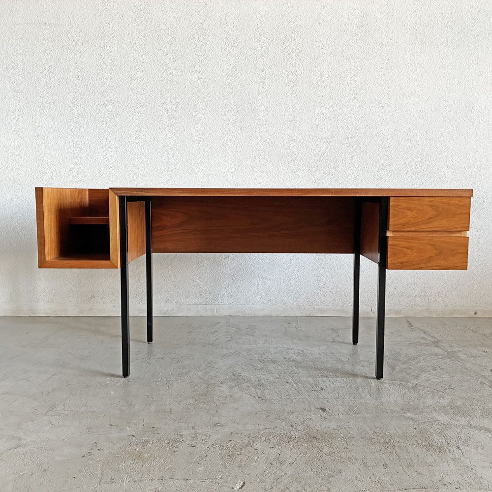 ランドスケーププロダクツ Landscape Products タイツ スタディデスク TIGHTS STUDY DESK ウォールナット材 抽斗2杯 W160cm モダンデザイン 参考定価￥253,000- 〓