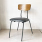 ジャーナルスタンダードファニチャー journal standard Furniture j.s.F ヘンリー HENRY ダイニングチェア PVCレザー アイアン 廃番 ★