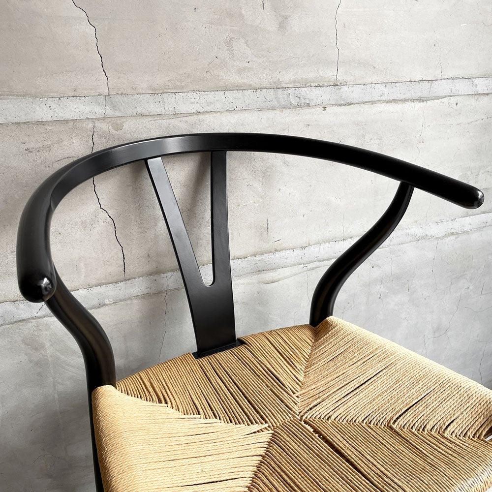 カールハンセン＆サン Carl Hansen & Son CH24 Yチェア ブラックラッカー ビーチ材 ペーパーコード  ハンス・J・ウェグナー デンマーク 北欧家具 ♪