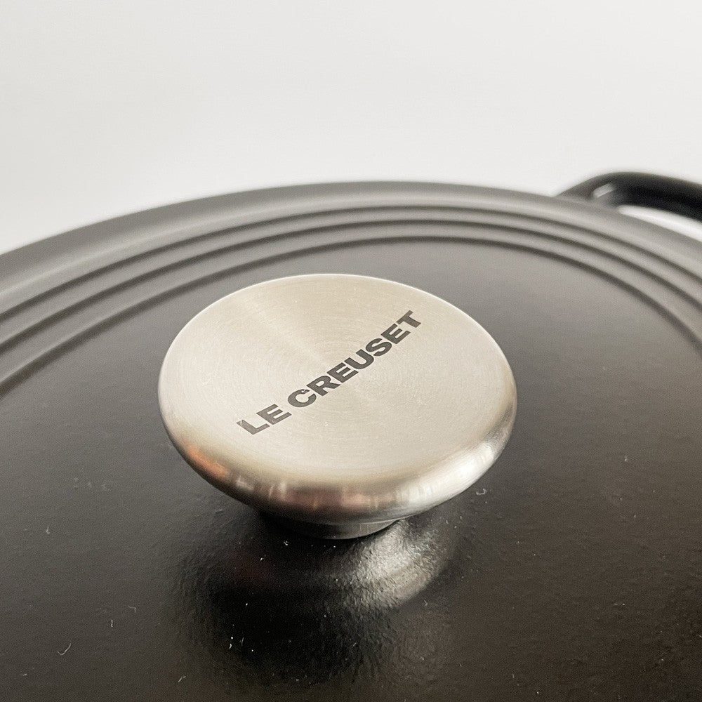 ルクルーゼ LE CREUSET ココットオーバル 両手鍋 33cm マットブラック 鋳物 フランス ■