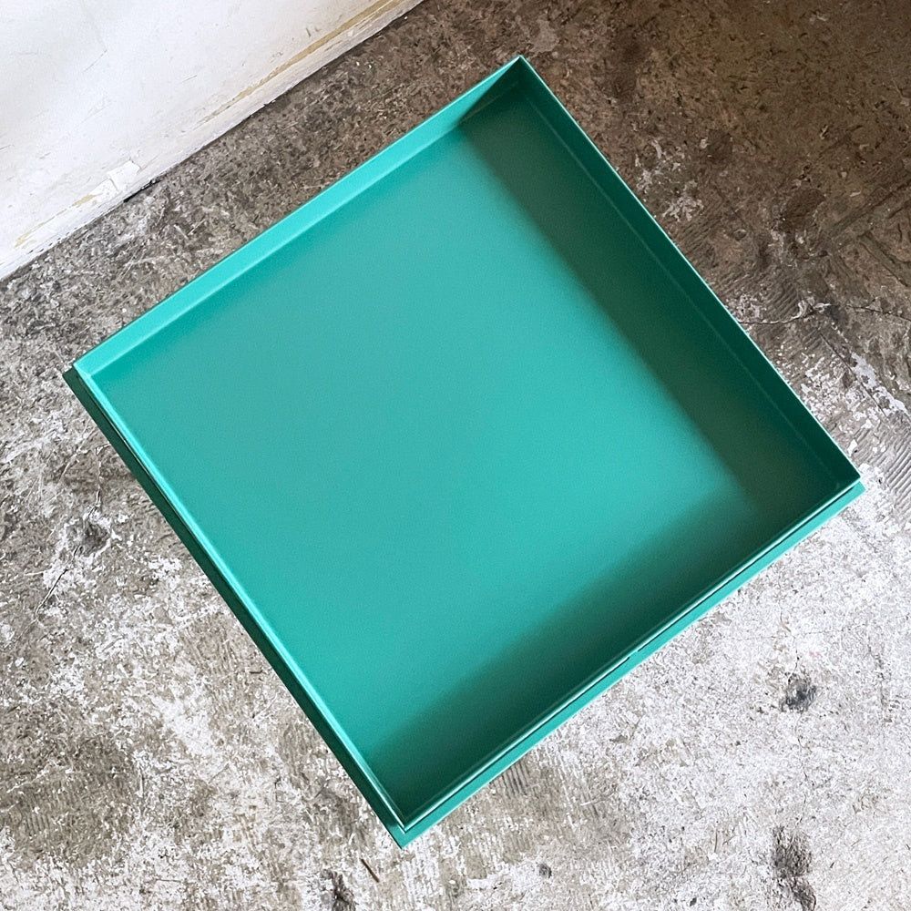 ヘイ HAY トレイテーブル Tray Table M ペパーミントグリーン コーヒーテーブル サイドテーブル スクエア 2Way W40cm デンマーク 北欧家具 モダン 定価￥42,900- ■
