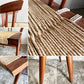 桜製作所 グラスシートチェア GRASS SEATED CHAIR アームチェア ウォールナット無垢材 い草 ジョージ・ナカシマ George Nakashima 焼印有 ■