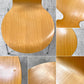 フリッツハンセン Fritz Hansen アントチェア 4本脚 ナチュラルビーチ ラッカー アルネ・ヤコブセン 北欧家具 B ●