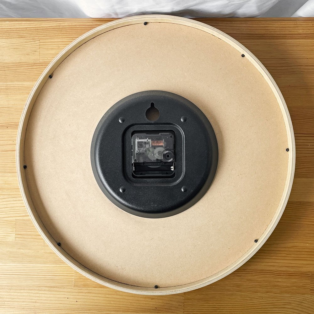 タカタレムノス Lemnos リキクロック Riki Clock Lサイズ 35.4㎝ 掛け時計 アナログ ウォールクロック 渡辺力 グッドデザイン賞 定価 \16,500- ◇