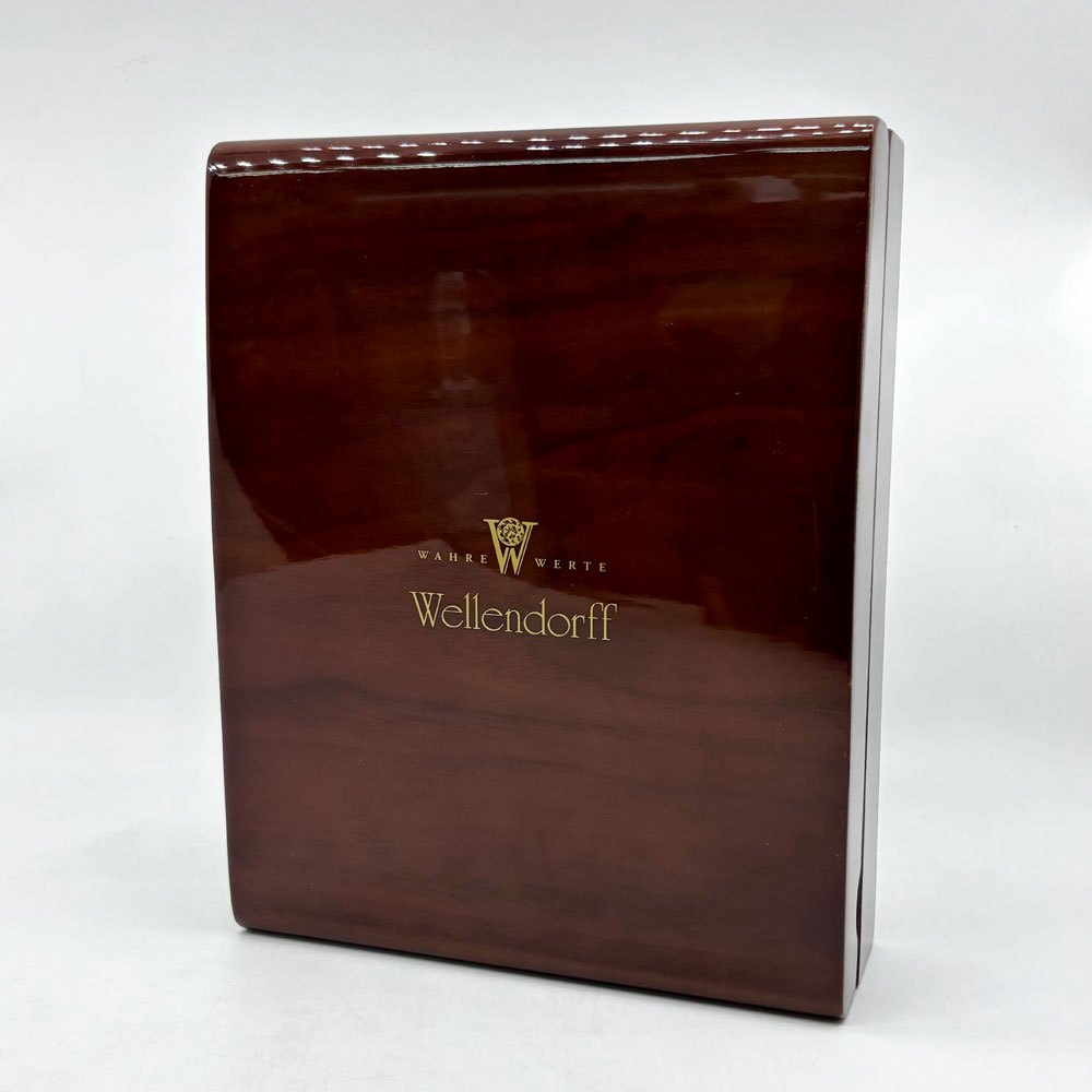 ウェレンドルフ Wellendorff ジュエリーボックス ネックレスケース 木製 ドイツ ●